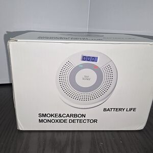 Smoke & Carbon Monoxide Detector with Digital Display
